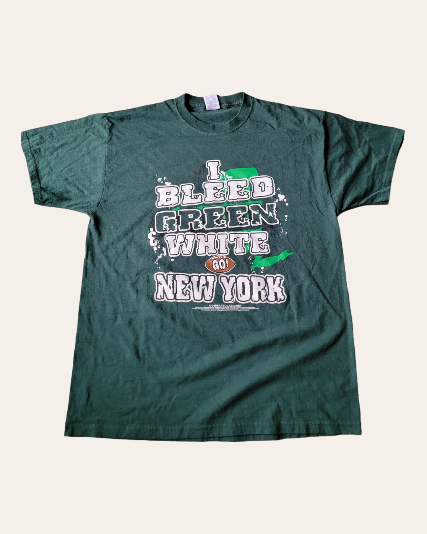 I Bleed Green & White Go New York