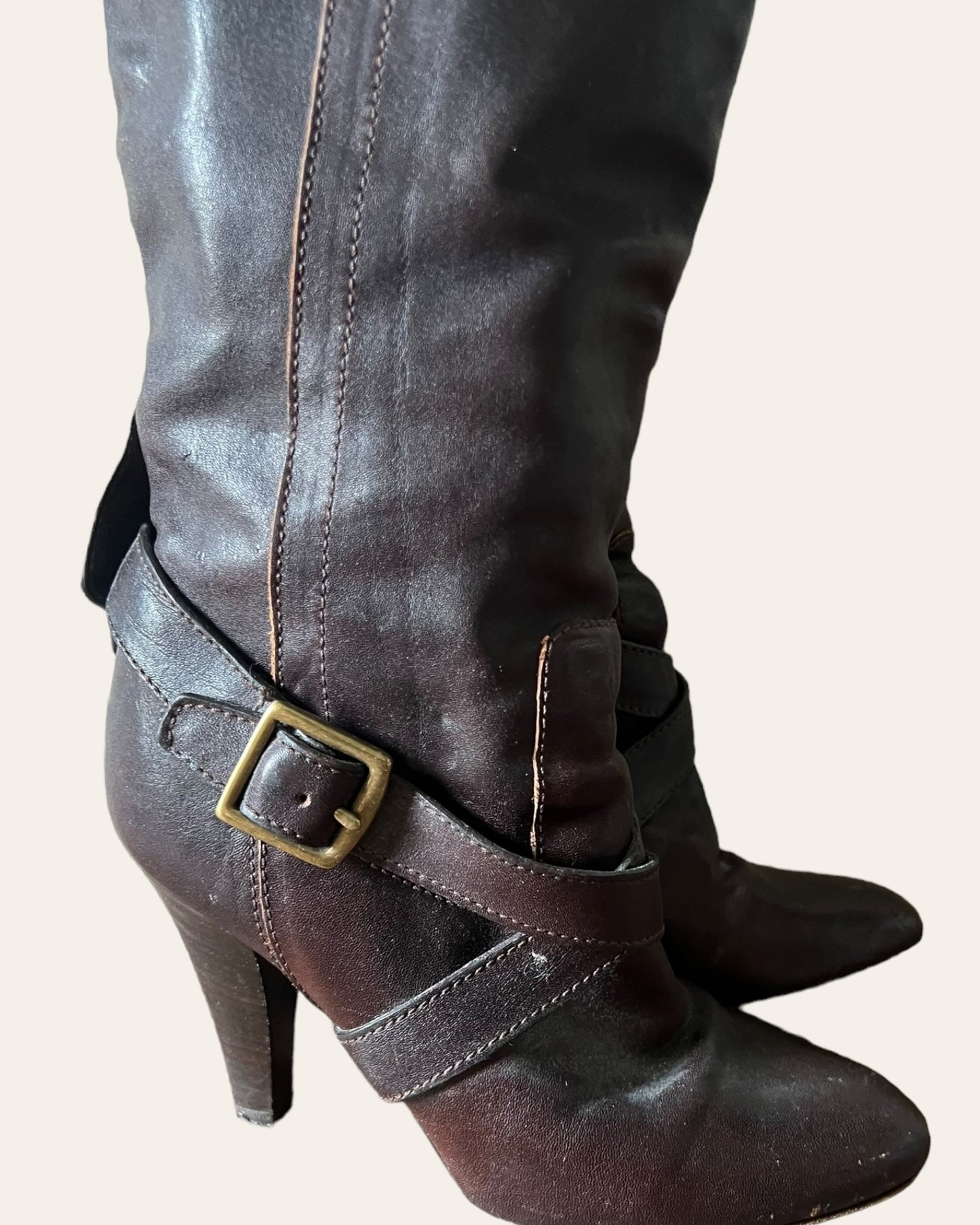 Vintage Coach Knee-high Boots