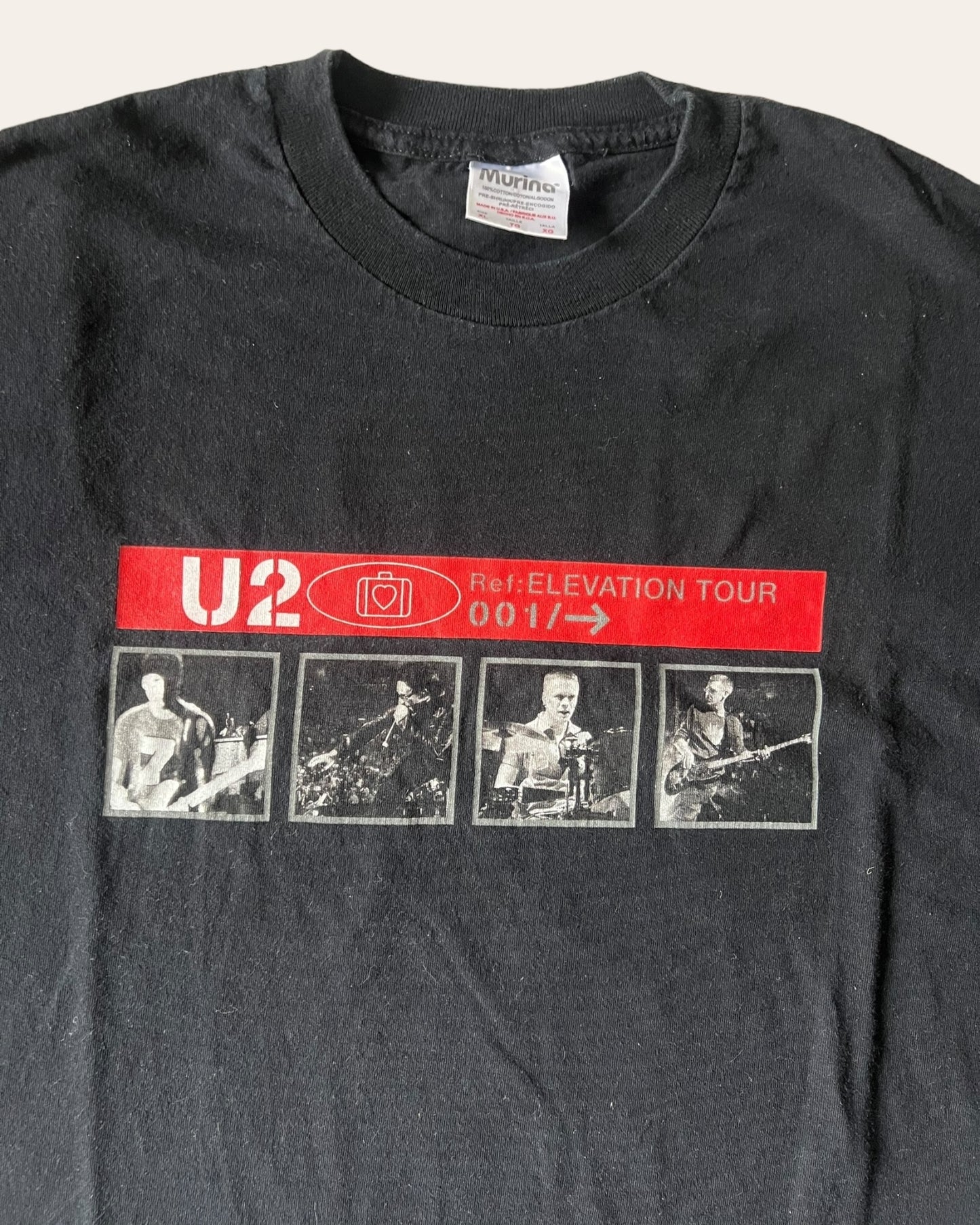 U2 Elevation Tour 2001