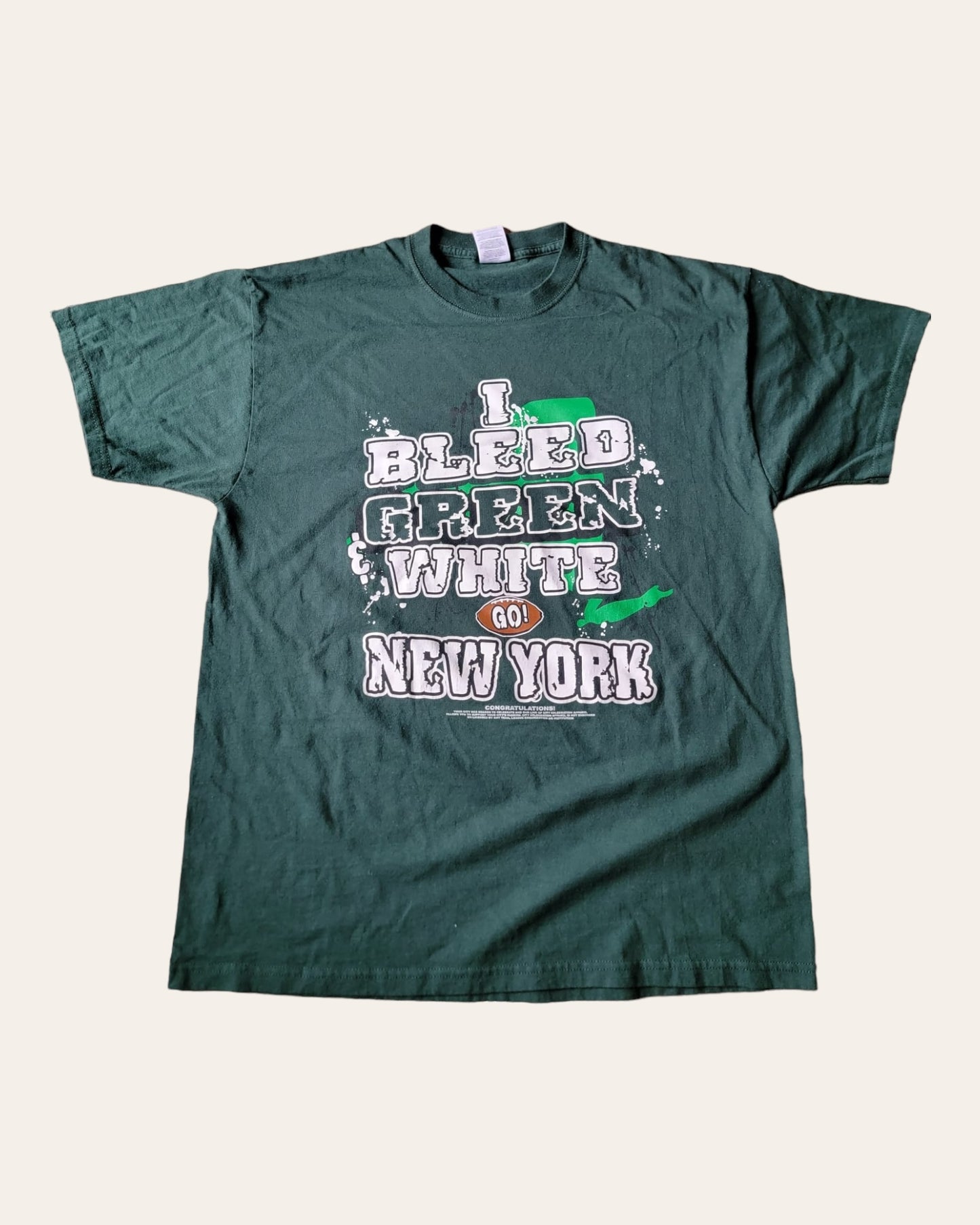 I Bleed Green & White Go New York