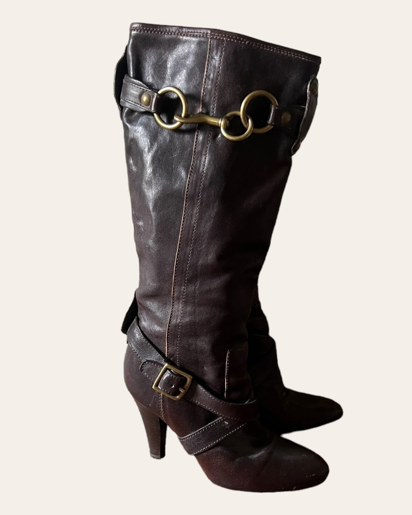 Vintage Coach Knee-high Boots