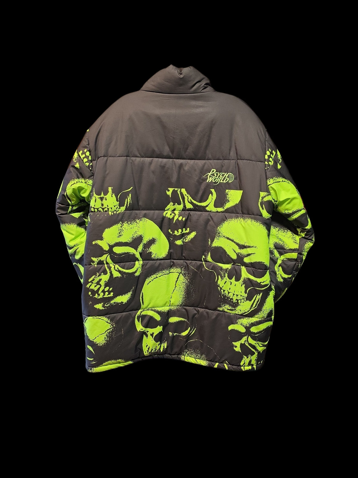 Psychworld black and green sz XL